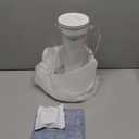 LifeStraw Home Water Pitcher, 7-Cup, White, Glass with Silicone Base, White, for Everyday Protection Against Bacteria, Parasites, Microplastics, Lead, Mercury, PFAS and a Variety of Chemicals