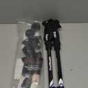 TrailBuddy Trekking Poles  Lightweight 7075 Aluminum Hiking Poles for Women, Men & Seniors  Collapsible Walking Sticks for Travel, Trails & Balance (Blue Lake)