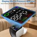 Accurate Upper Arm Blood Pressure Monitor for Home Use, 8.7-15.8" Cuff