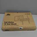 Mounting Dream TV Wall Mount for 32-65 Inch Television, Mount with Swivel and Tilt, Full Motion Bracket with Articulating Dual Arms, Fits 16inch Studs, Max VESA 400X400 mm, 99lbs, MD2380 (Black)