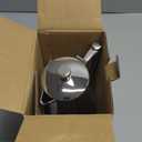 Cuisinox Roma 6-cup Stainless Steel Stovetop Moka Espresso Maker, 3.5"D x 3.5"W x 7"H