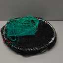 Drasry Crab Trap Bait Lobster Crawfish Shrimp Portable Folded Cast Net Magic Collapsible Fishing Traps Nets Accessories for Blue Crabs 1PCS 23.6 x 11.8in Black (0.39 in Mesh)