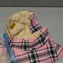 Kuoser Waterproof Dog Coat, Reversible Dog Jacket for Large Dogs, Adjustable Durable Doggie Winter Coat for Groowing Puppies Warm Puppy Cold Weather Apparel, Pink L (Large (Pack of 1))