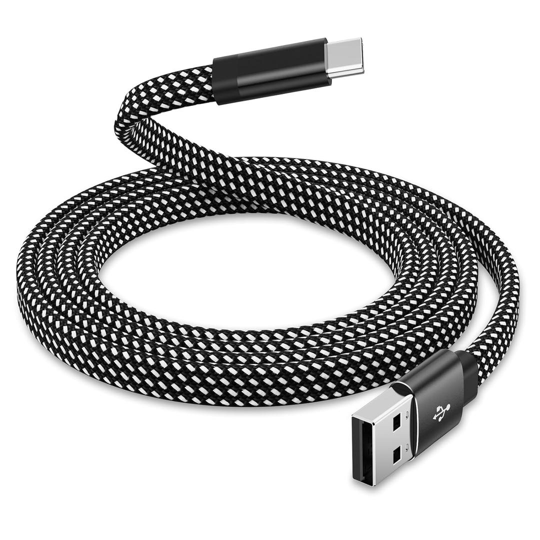 Zgear 3 Foot Flat Magnetic Sync&Charge Cable For USB C