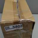 Domensi 2 Pcs Heavy Duty Metal Feed Scoop, Metal Ice Scoops, Galvanized Steel Animal Grain Scoop for Horse, Livestock, Chicken & Pet Food - 4 Qt & 2.5 Qt, Easy Clean