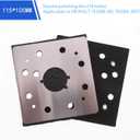 Replace 1/4 Sheet Sander Pad Backing Plate Fits DeWalt 151284-00 151284-00SV DW411 D26441 DW412