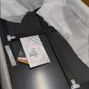 20x30 Inch Black Framed Bathroom Mirror, Rounded Corner Rectangle Mirrors for Wall with Tempered Glass Anti-Rust, Shatterproof (Horizontal/Vertical Hanging)