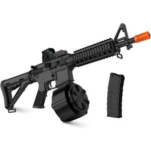 Gel Blaster M4A1 Toys with High-Speed Automatic FPS 280,Outdoor Games and Backyard Fun for Ages 14 Years Old and up and Adults Halloween Christmas,Black
