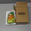 WDS WONDROUS St. Patrick's Day Gnome Decorations for Home, 6.3 Inch Lucky Leprechaun Figurine with Shamrock Decor, Irish Green & Orange Tabletop Centerpiece for Home Decor, Party, Gift