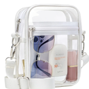 PACKISM Clear Bag for Stadium Events - Clear Purses for Women Stadium Crossbody Messenger Bag for Concerts Sporting Events