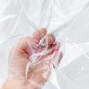 ONEART | Clear TPU Vinyl Fabric 54-Inches Wide, 12 Gauge Clear Waterproof Vinyl Multipurpose Transparent Jelly Vinyl Sold by Separate Yard