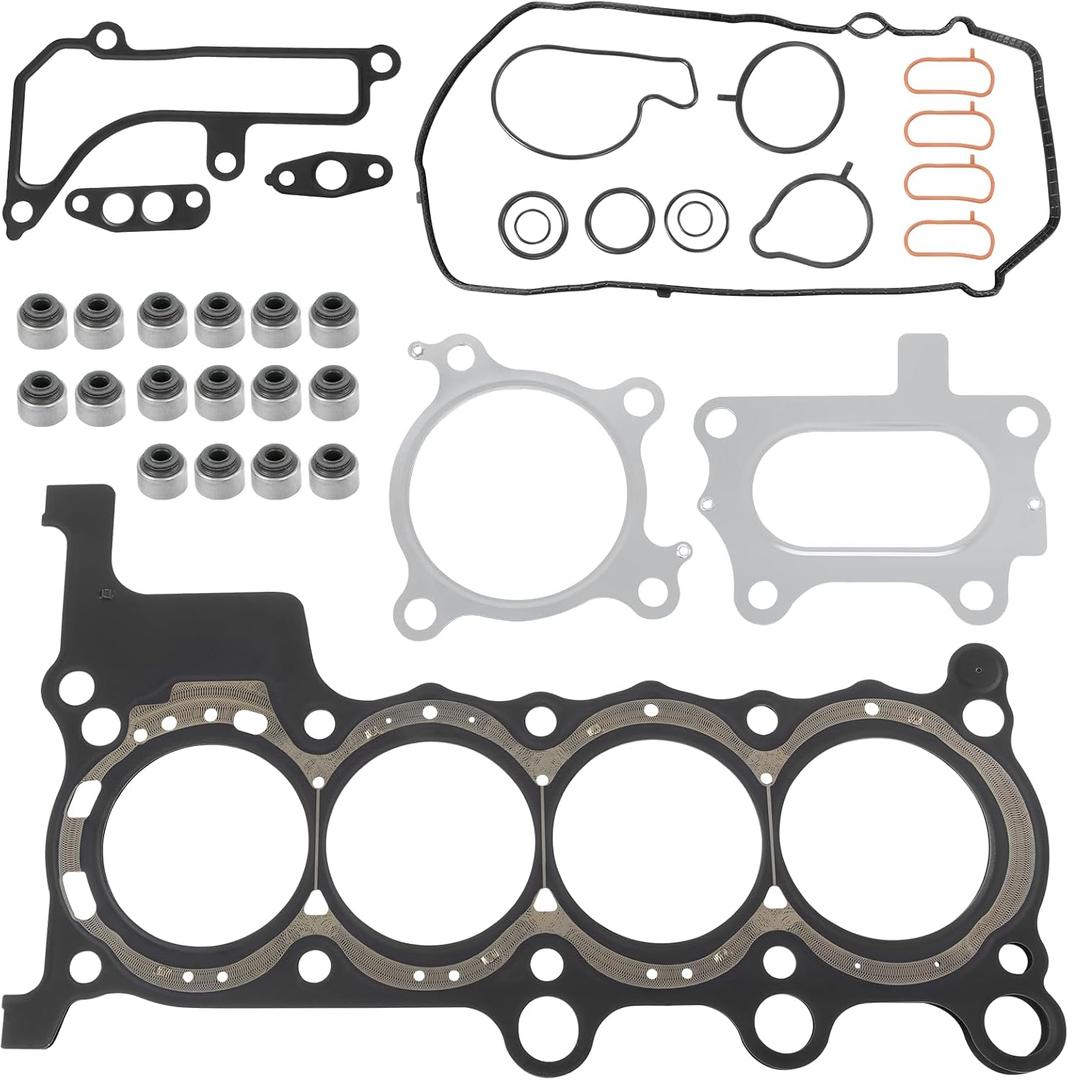 1.5L Accord Head Gasket Set Engine Cylinder Compatible with Honda Accord 2018-2022((Not fit Sport)),Civic 2016-2021,CR-V 2017-2021,1.5L L4 16V Gas Dohc Turbo,Replacement HS55383, VS50884