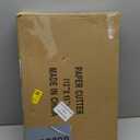 ZEQUAN 15 Inch B4 Guillotine Paper Cutter, Heavy Duty Stack Paper Trimmer with Metal Base, Guard Rail & Safety Lock, 10 Sheet Capacity for Office, Home, School