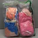 Ramede 2 Pcs Giant Inflatable Baby Costume 96 Inch Gender Reveal Ideas Boy and Girl Blow Costume Outfit for Adult Baby Shower Gender Reveal Party Halloween Christmas Cosplay Supplies