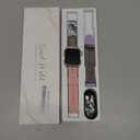 Trendia Smart Watches for Women, 1.83'' HD Fitness Tracker with Answer/Make Calls, Heart Rate/Sleep Monitor, 120+ Sport Modes, IP68 Waterproof, Compatible iPhone/Samsung/Android, Silvery