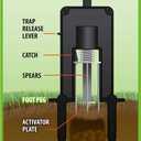 Victor Easy-to-Set Deadset Mole Trap and Killer - M9015 - Trap and Kill Moles Outdoors
