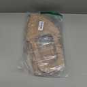 50 Packs Kraft Paper Flowers Gift Bags with Handle Flowers Bouquet Holder for Wedding, Valentines Day Decoration, Florist Shop (Small)