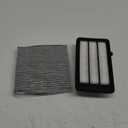 BDFHYK 2 PCS CA12050 Engine Air Filter and CF11182 Cabin Air Filter Compatible with Honda Civic 2016-2021 1.5L 2.0L, CR-V 2017-2023 1.5L