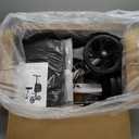 Knee ScooterKnee Scooter for Adults for Foot SurgerySteerable Knee Walker for Foot Injuries Compact Crutch Alternative with Dual Braking System (Blue)