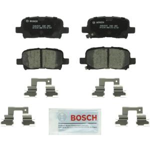 BOSCH BC865 QuietCast Premium Ceramic Disc Brake Pad Set - Compatible with Select Acura MDX; Honda Odyssey, Pilot; REAR