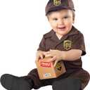 Baby Costume UPS (18/24 Months, Brown)
