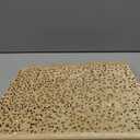 XmasExp Christmas Tree Collar, 33.5 inch Sequin Tree Skirt Stand Base Cover for Home Decor, Large Size 6 Piece, Champagne Gold