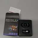 2026 Upgraded Mini Wireless CarPlay Adapter for CarPlay & Android Auto, Plug & Play, Fast, Auto Connect, No Latency 2in1 Car Play Wireless Adapter for iPhone iOS 10+ Android 11+ Information Display