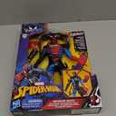 Marvel Spider-Man VenomVersus Spider-Man Liquid Shifter Action Figure with Accessories, 11-Inch-Scale Super Hero Toys for Kids Ages 4 and Up