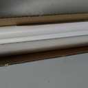 ALLZONE Tension Curtain Rod for Window, 83-123 Inches, Heavy Duty Curtain Rods No Drilling, Non-Slip Bathroom Shower Tension Rod, Renter Friendly, Adjustable, Spring Loaded, Extra Long, White