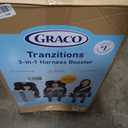 Graco Tranzitions 3-in-1 Harness Booster Car Seat, Forward Facing Car Seat, Highback, to Backless Booster, Proof, Mfg: 02/26/2026