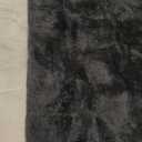 Black Rugs for Living Room Fluffy 97 inch x 117 inch Bedroom Rug Non-Slip Area Rugs Shag Carpet for Nursery Kids PlayRoom Dorm Office Indoor 1.7'' Thick Modern Plush Carpets Boys