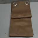 BGment Blackout Curtains for Living Room - Grommet Thermal Insulated Room Darkening Curtains for Bedroom, 2 Panels of 52 x 63 Inch, Taupe