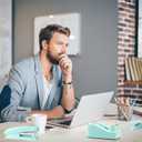 Green Office Supplies, Teal Desk Accessories Kit for Women Gift, Tape Dispenser, Stapler with Remover, Scissors, 1000 Staples, Tacks Clips, Ruler, Sticky Notes, Index Tabs(Mint Green)