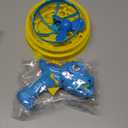 Bubble Gun Bubble Machine Dinosaur Bubble Blower Toy for Kids and Toddlers Bubble in Bubble Gun Party Favors Birthday Christmas Easter Gift for 3 4 5 6 7 8 9 Years Old Boys and Girls (Blue)