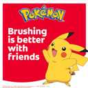 Colgate Kids Pokemon Toothbrush and Kids Toothpaste Gift Set, Includes Pokemon-Themed Battery Toothbrush, 2 Bubblegum Flavored Fluoride Toothpastes, and 2 Manual Toothbrushes