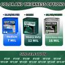 TA*RP YXCN Extra Heavy Duty Tarp 15x30 Ft, 16 Mil Thick (Silver/Green)