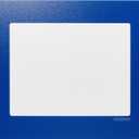 Clearview, Transparent PVC Window with Adhesive Frame, Letter Size; 11 Wide x 8.5 High: 10 Pack (Blue)