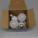 VATION LIGHTING 4 Pack 40W Equivalent A19 LED Light Bulbs, Daylight 5000K, Non-Dimmable Efficient 5Watt, 450 Lumens, ETL/UL Listed, E26 Standard Base, Energy Efficient for Bedroom Home Office