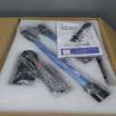 Proscenic Cordless Vacuum Cleaner, 45Kpa 55Mins Runtime, 180Bendable Wand, Vacuum Cleaners for Home with Green Light, Anti-Tangle Brush, Rechargeable Lightweight Stick Vacuum for Pet Hair, P16 (Blue)