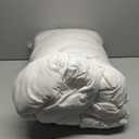 sunflower California King Duvet Insert Comforter Down Alternative Filling Cotton Shell All Season Hypoallergenic Warm Breathable Noiseless Machine Washable 96"x102"with Corner Taps White