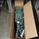 5Ft 
Feet Pre-Lit Blue Artificial Christmas Tree Slim 
