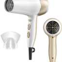 CONFU Hair Dryer,1875W Fast Drying Blow Dryer with Advanced Ionic Technology, More Shine and Less Frizz,Hair Dryers for Women with Concentrator Nozzle for Home Salon