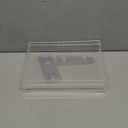 Clear Bible Display Case, 10.2 x 7 x 2.4 Inch Acrylic Wall Mounted & Tabletop Display Case with Self-Adhesive Buckle Mounting, Old Bible Organizer for Book Jewelry Collector