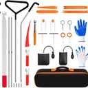 29PCS Car Tool Kit Set, Stainless Steel Essential Automotive Tools Sets with Carrying Bag