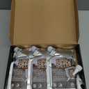 Asphalt Crack Filler, 4.5LB High Elasticity Driveway Crack Filler, Self Leveling Waterproof Repair Sealant for Driveway, Walkway, Road, Blacktop Concrete Joint, Indoor & Outdoor - Black (74oz)