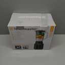 Toastmaster 5 Speed Blender with 48-oz Plastic Jar - Kitchen Blender with Stainless Steel Blades - For Fruit Smoothies & More - Multiple Speeds & Pour-Through Lid