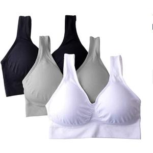 Top L 3 Pack White Grey Black