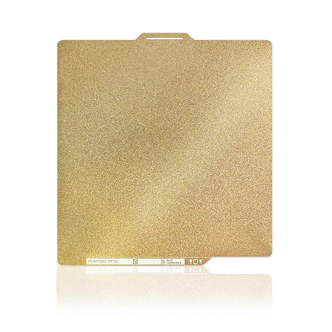 Compatible with BambuLab P2S X1 X1C P1P P1S A1 PEI Build Plate with Identification Code Double Sides Fine Powder Textured Flexible Removal Spring Steel Sheet, 257x257mm/ 10.1x10.1inch