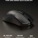 G59 Wireless Gaming Mouse, PAW3950 Sensor, 30,000 DPI, 8000Hz Polling Rate, Programmable Buttons, RGB 68g Tri-Mode Lightweight Esports Mouse for PC/Laptop/Mac