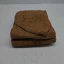 2 Pack Trough Coco Liner Fiber Replacement for Planters, 24/30/36/48 inch Half Moon Coconut Coir Planter for Window Box/Hanging Trough Planter, Garden Flower Vegetables Pot, Fence Flower Baskets